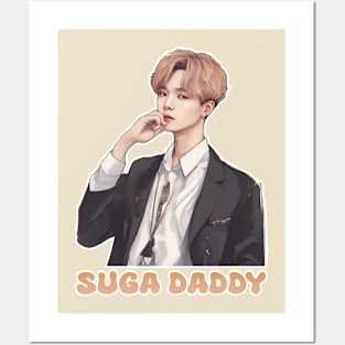 Suga BST Posters and Art